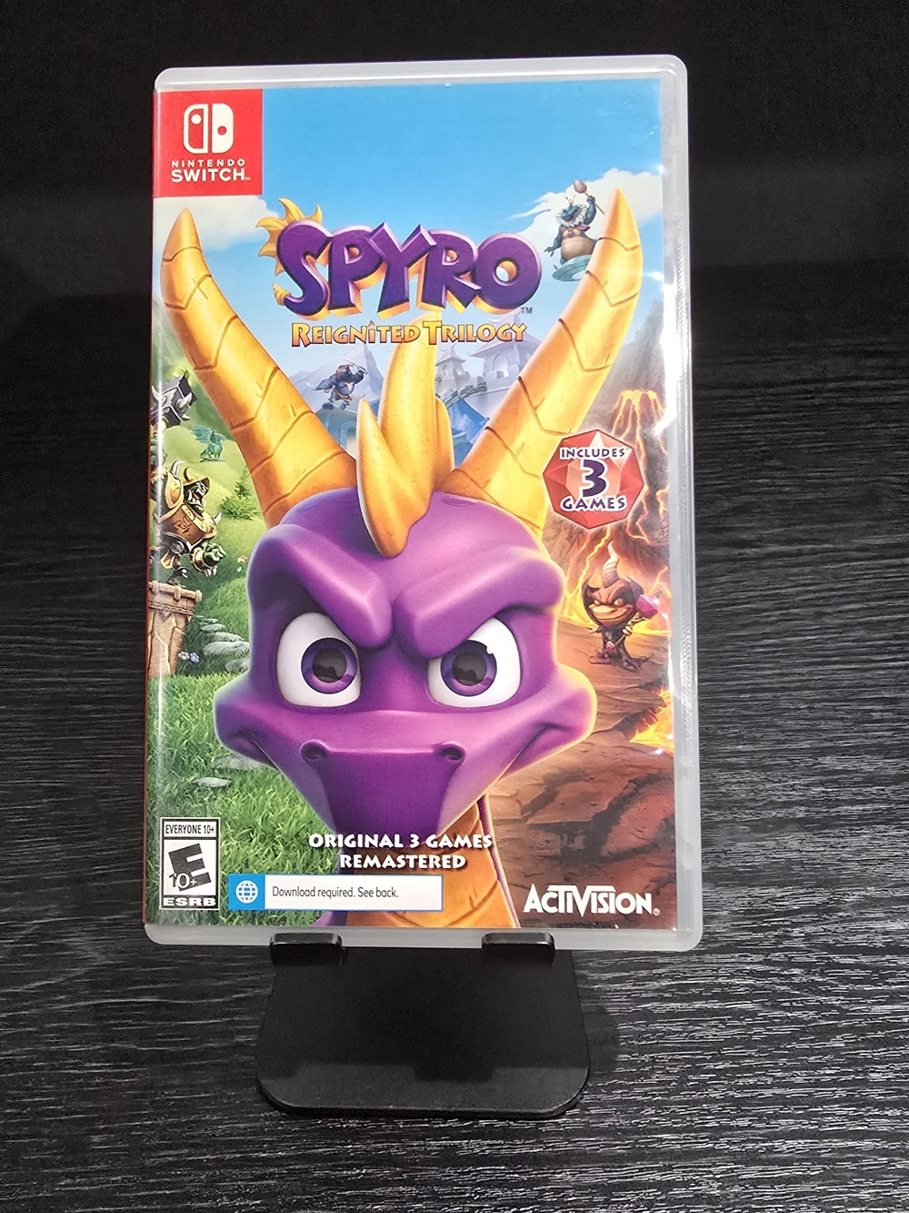 Nintendo Spyro Reignited Trilogy - Purple & Gold Cover